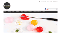 Desktop Screenshot of morning.com.pl
