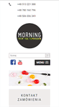 Mobile Screenshot of morning.com.pl