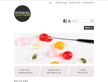Tablet Screenshot of morning.com.pl